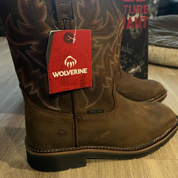 Brand new Wolverine Rancher St square toe boots - Picture 2 of 6